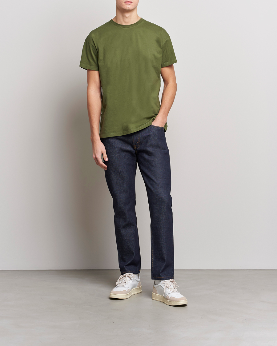 Herren | Jeans | Jeanerica | TM005 Tapered Jeans Blue Raw
