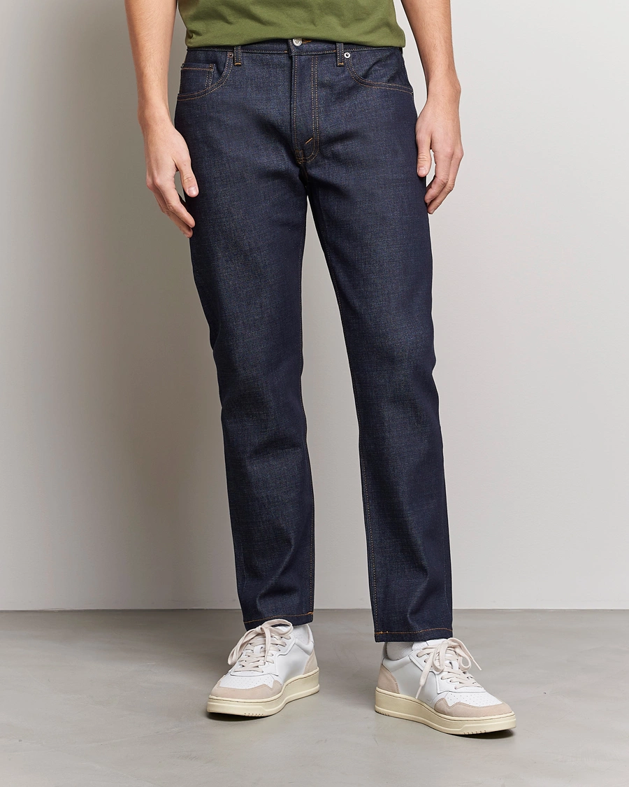 Herren | Blaue jeans | Jeanerica | TM005 Tapered Jeans Blue Raw