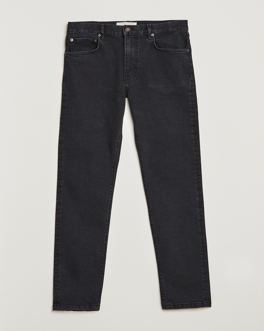 Herren | Jeans | Jeanerica | TM005 Tapered Jeans Black 2 Weeks