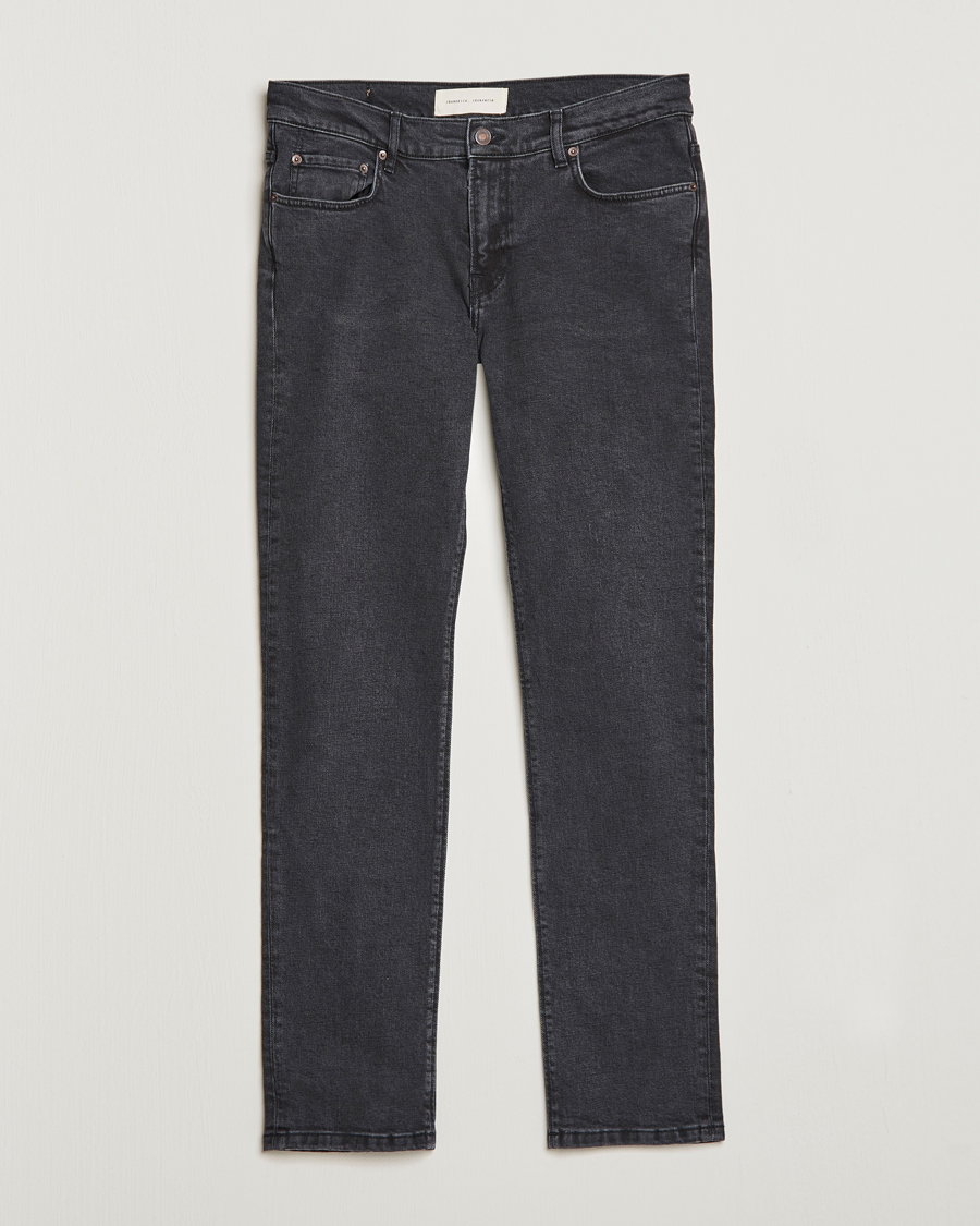 Herren | Jeans | Jeanerica | SM001 Slim Jeans Used Black W29L32