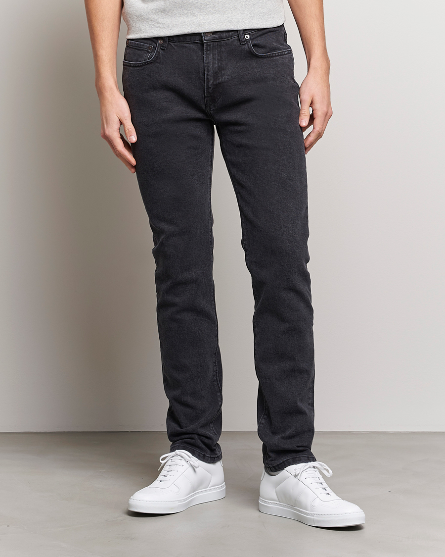 Herren | Contemporary Creators | Jeanerica | SM001 Slim Jeans Used Black