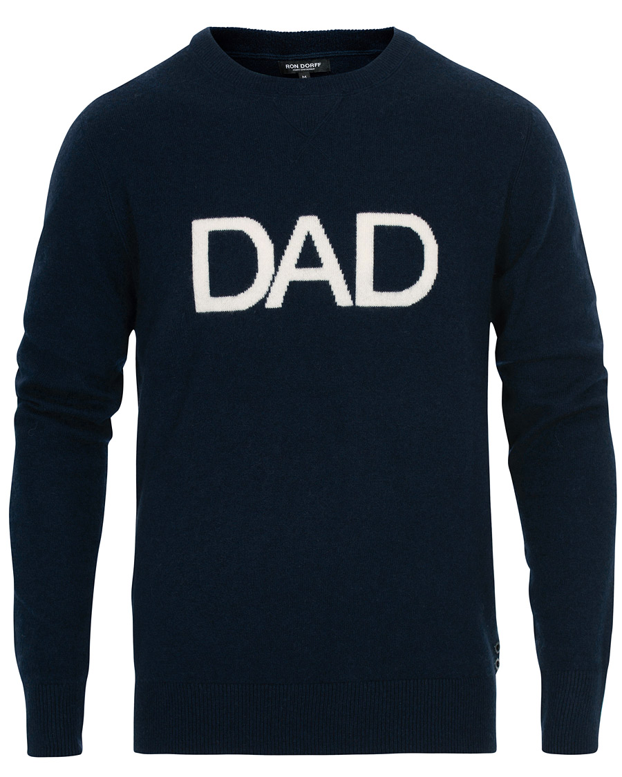 Herren | Pullover | Ron Dorff | Cashmere Dad Sweatshirt Navy