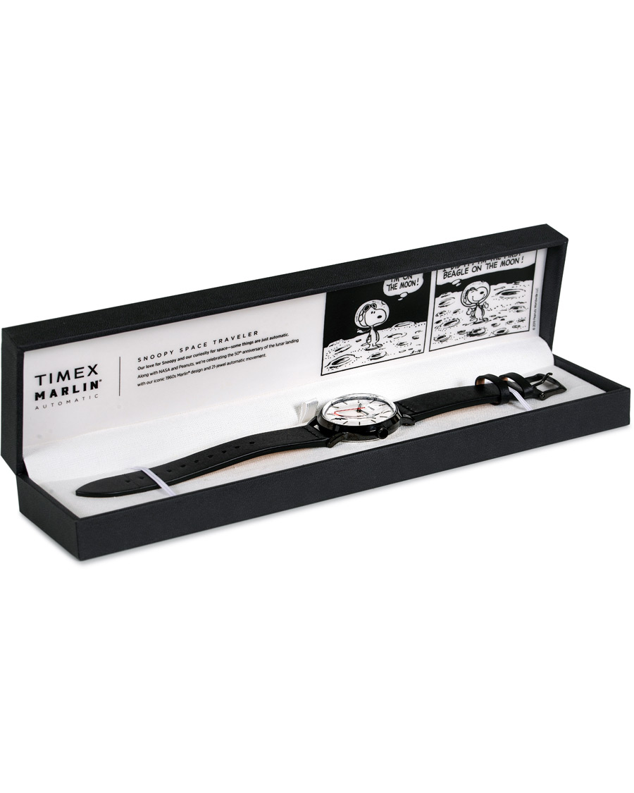 Herren | Timex Marlin Automatic Snoopy Space Traveller 40mm Black | Timex | Marlin Automatic Snoopy Space Traveller 40mm Black