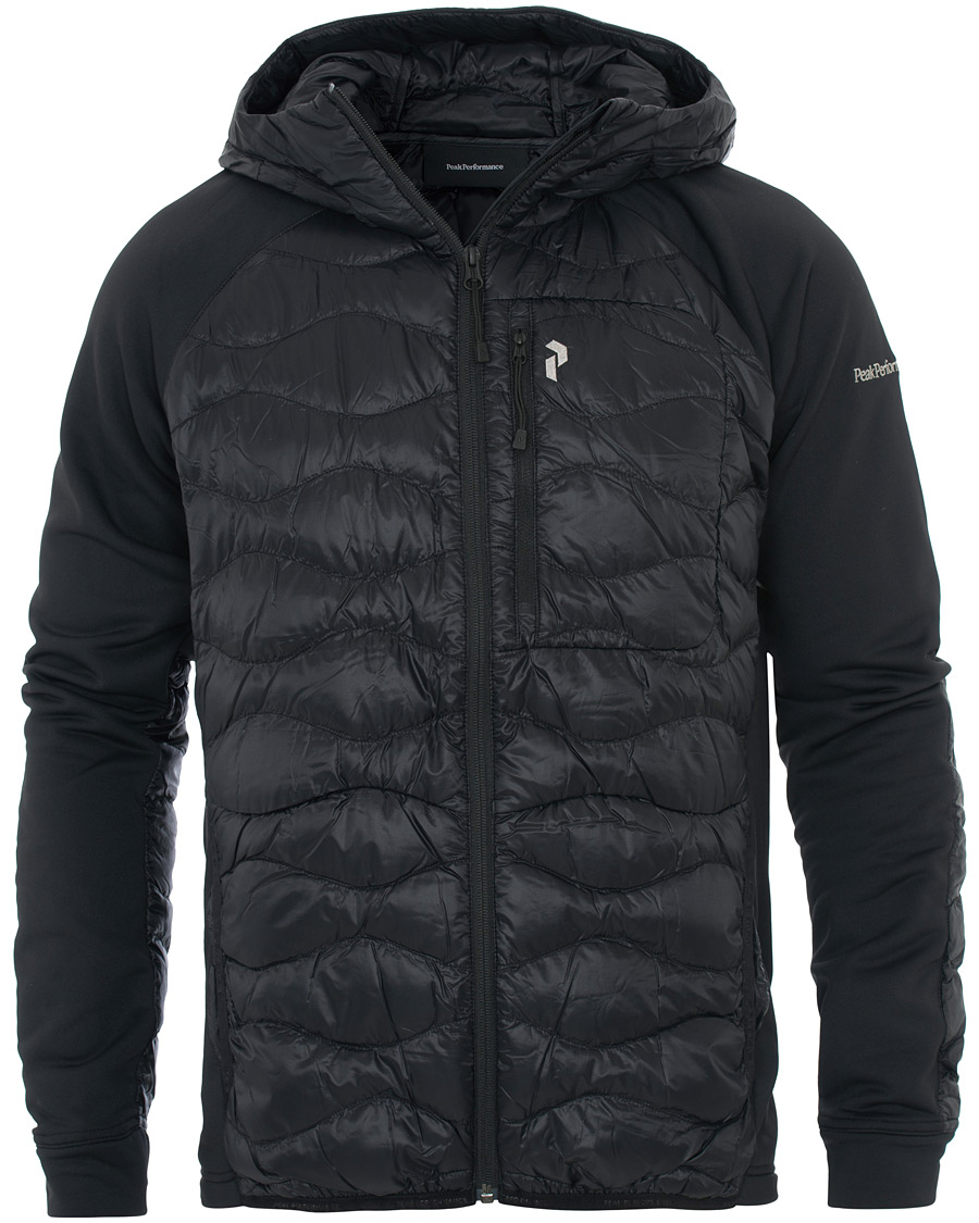 Herren | Jacken | Peak Performance | Helium Hybrid Hooded Jacket Black