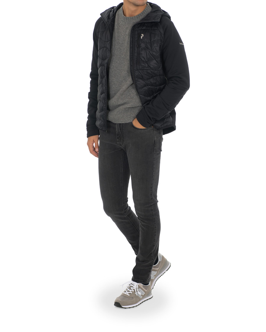 Herren | Jacken | Peak Performance | Helium Hybrid Hooded Jacket Black