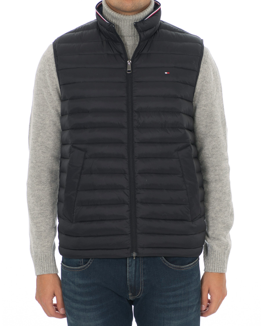 Herren | Jacken | Tommy Hilfiger | Packable Lightweight Down Vest Jet Black