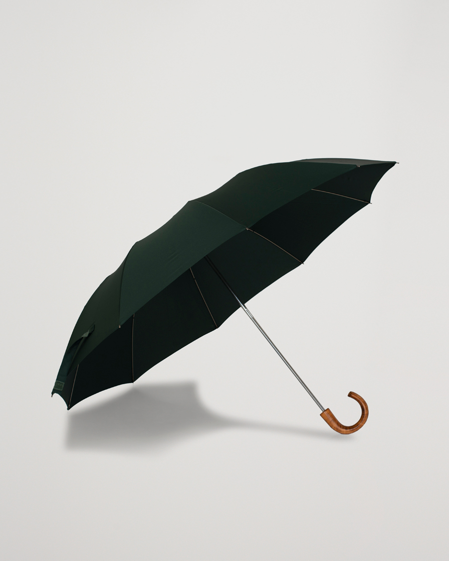 Herren | Regenschirme | Fox Umbrellas | Telescopic Umbrella Racing Green