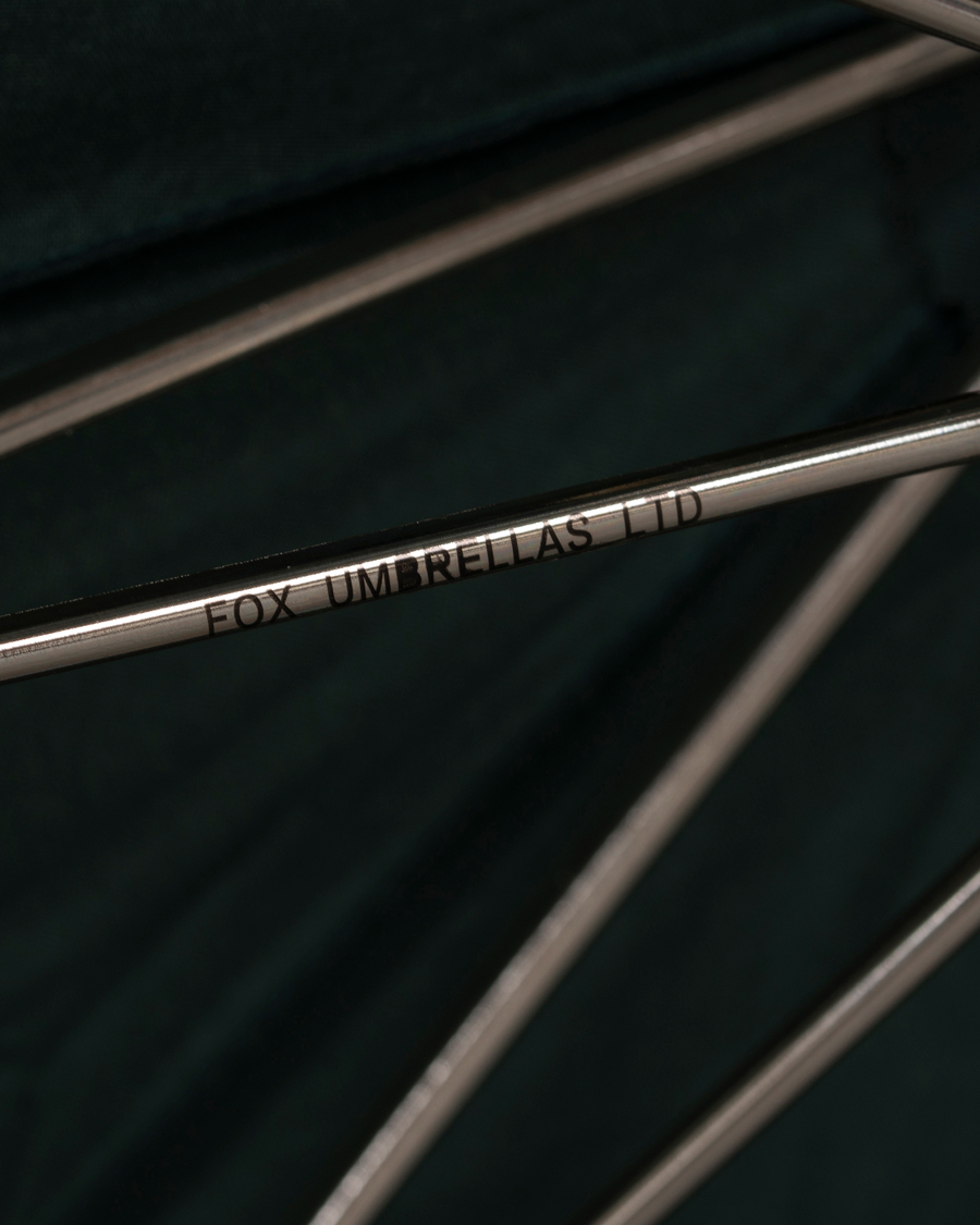 Herren | Regenschirme | Fox Umbrellas | Telescopic Umbrella Racing Green