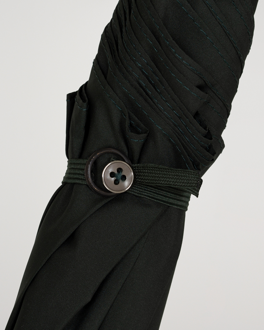 Herren | Regenschirme | Fox Umbrellas | Polished Hardwood Umbrella Racing Green