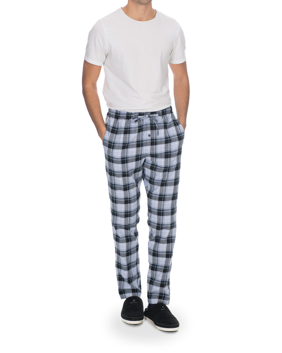 Herren | Unterwäsche | Morris | Dan Pyjama Trousers Light Blue