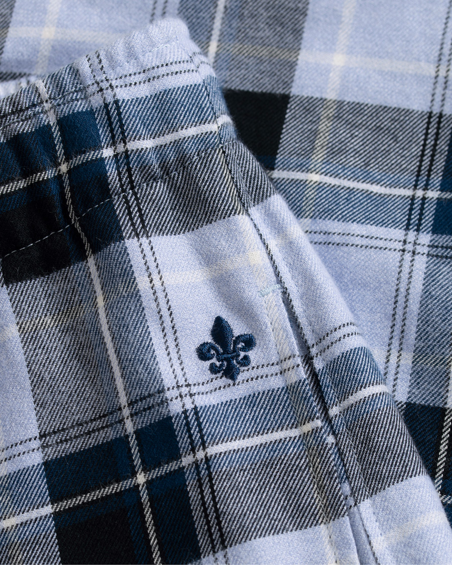 Herren | Unterwäsche | Morris | Dan Pyjama Trousers Light Blue