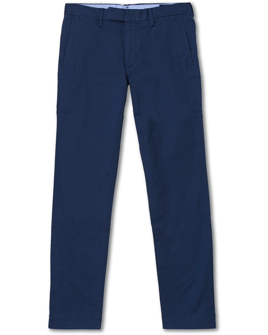 Herren | Hosen | Polo Ralph Lauren | Slim Fit Stretch Hudson Chino Boston Navy