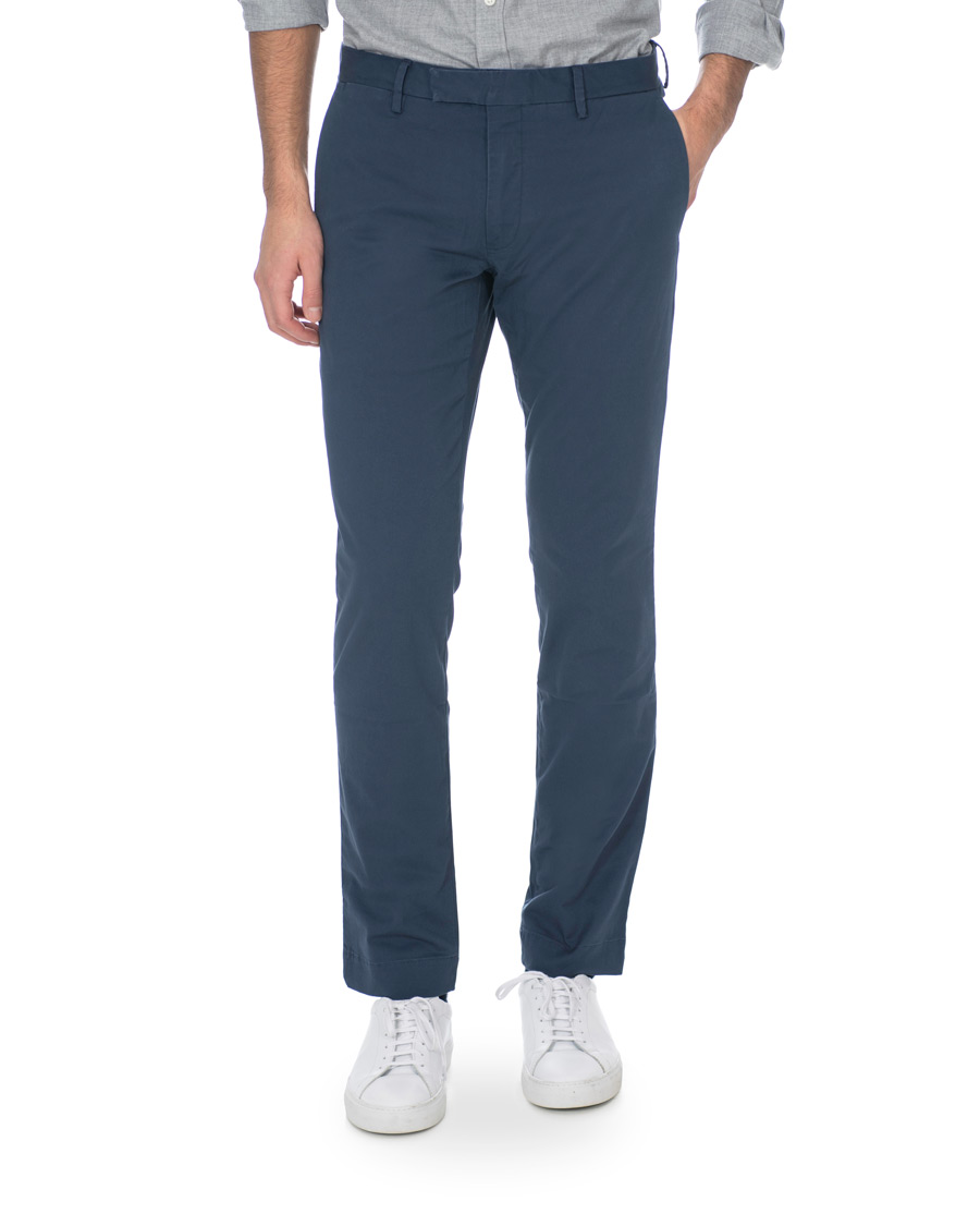 Herren | Hosen | Polo Ralph Lauren | Slim Fit Stretch Hudson Chino Boston Navy