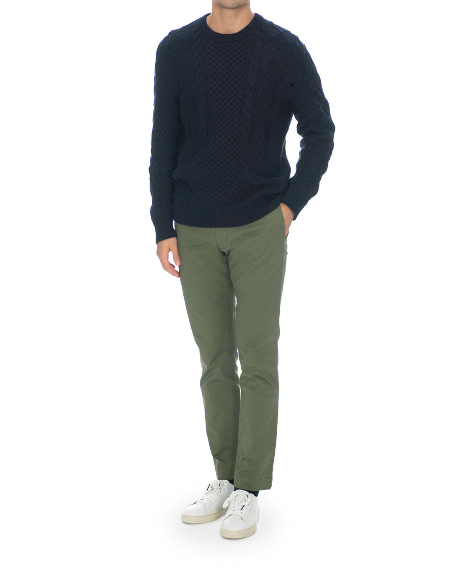 Herren | Hosen | Polo Ralph Lauren | Slim Fit Stretch Hudson Chino Army Olive