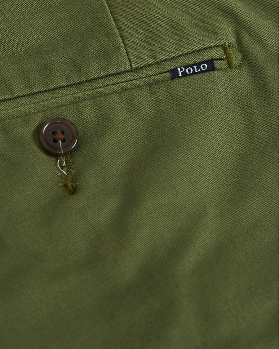 Herren | Hosen | Polo Ralph Lauren | Slim Fit Stretch Hudson Chino Army Olive