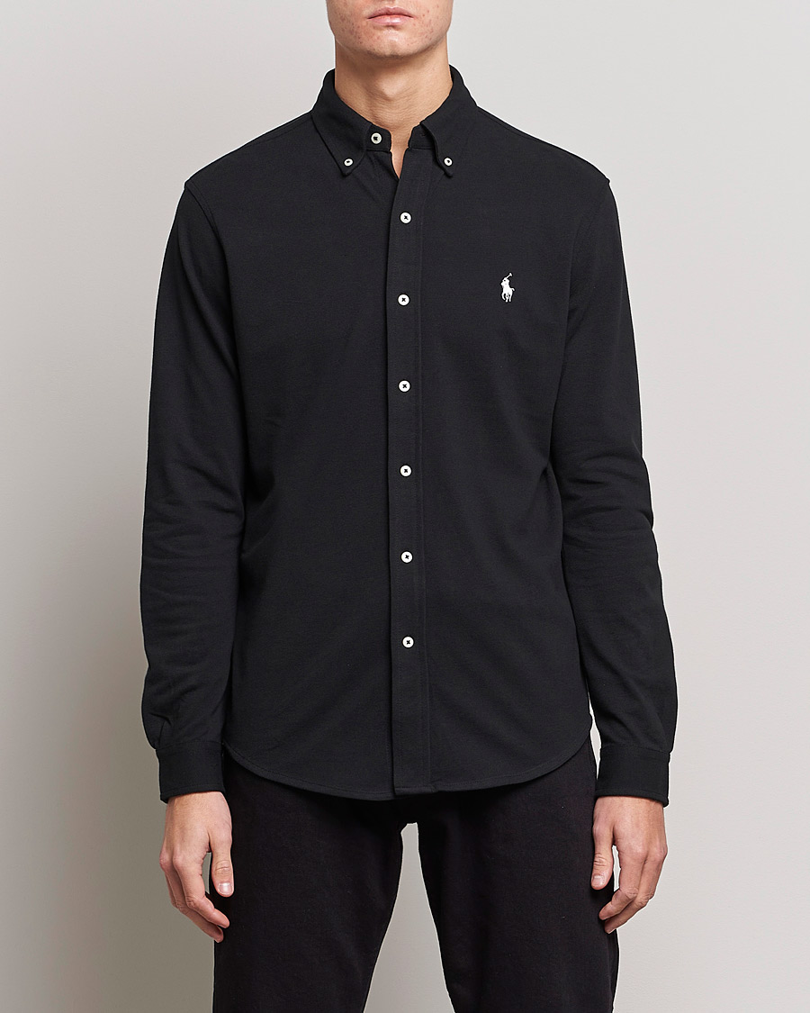 Herren | Hemden | Polo Ralph Lauren | Featherweight Mesh Shirt Polo Black