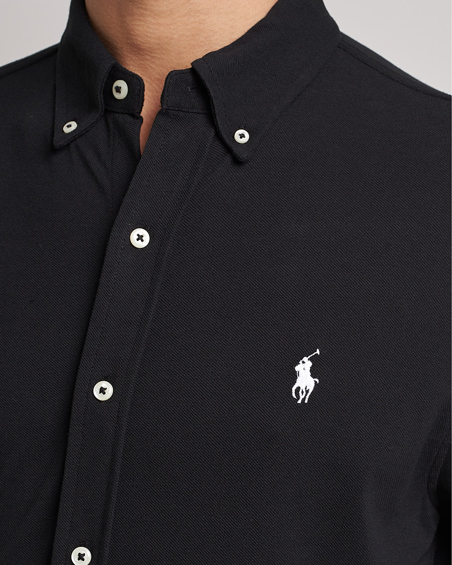Herren | Hemden | Polo Ralph Lauren | Featherweight Mesh Shirt Polo Black