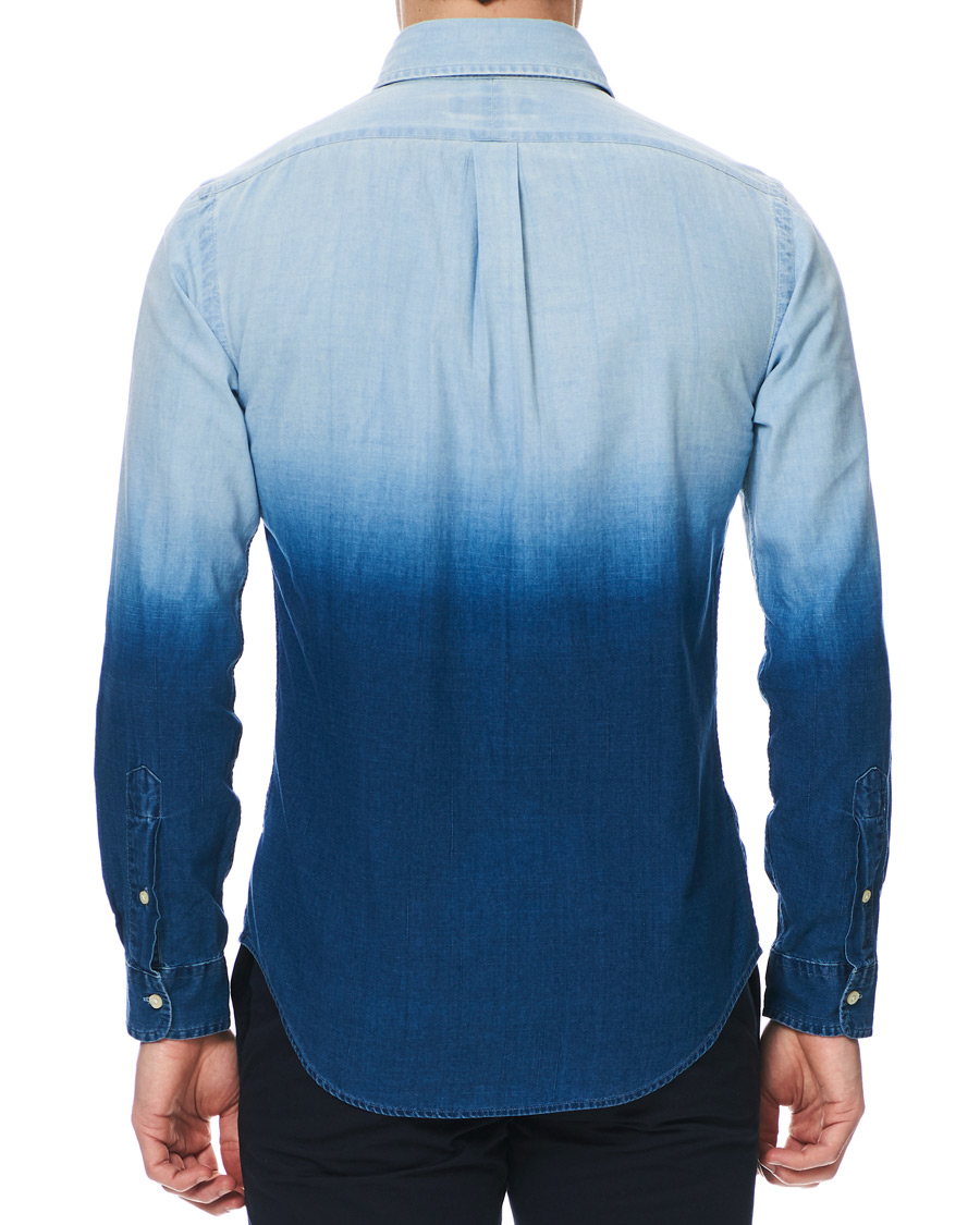 Herren | Hemden | Polo Ralph Lauren | Slim Fit Dip Dye Shirt Blue