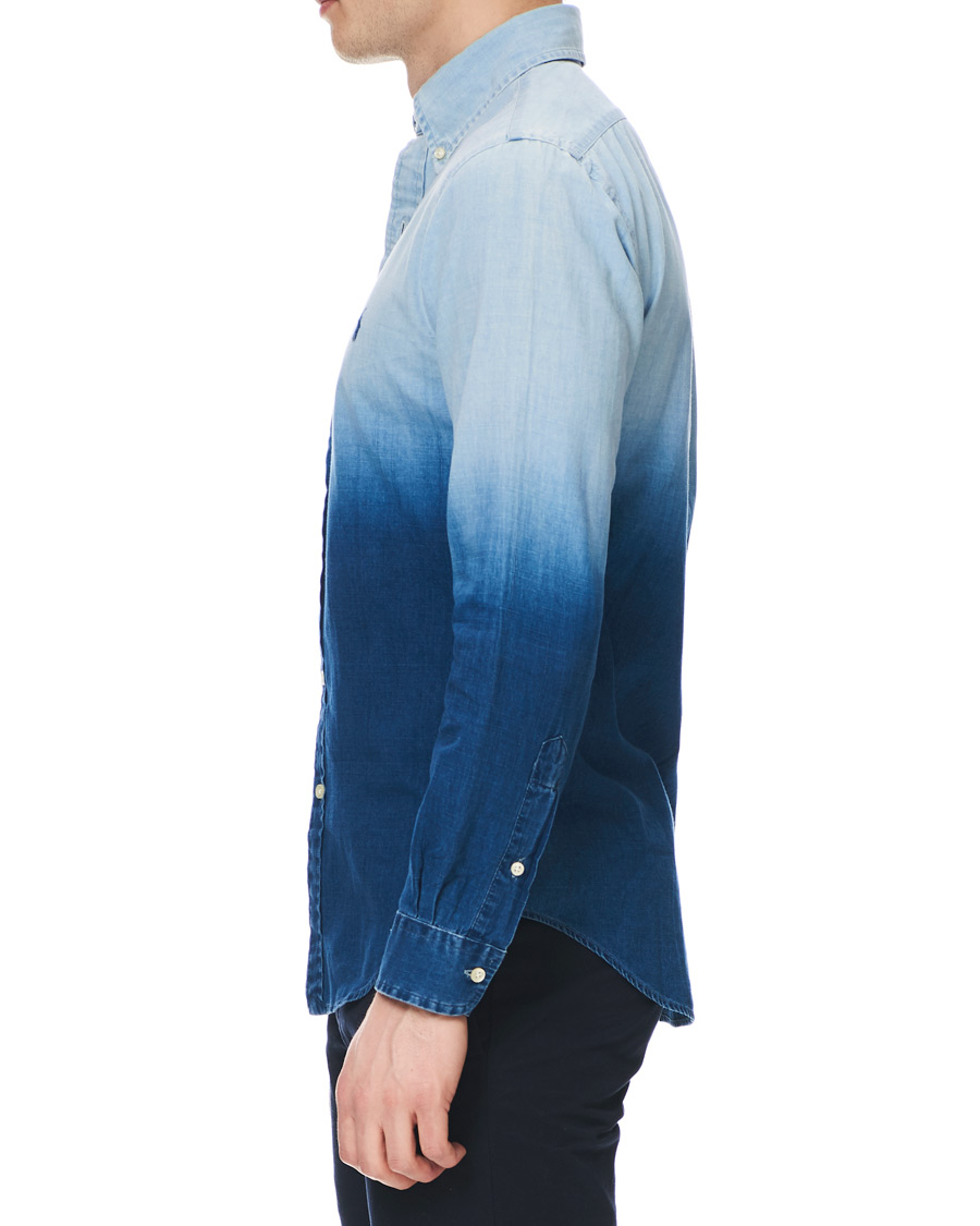 Herren | Hemden | Polo Ralph Lauren | Slim Fit Dip Dye Shirt Blue