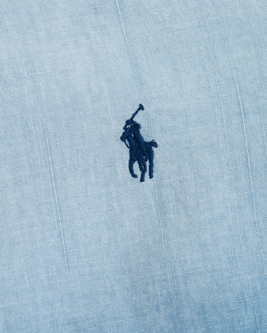 Herren | Hemden | Polo Ralph Lauren | Slim Fit Dip Dye Shirt Blue