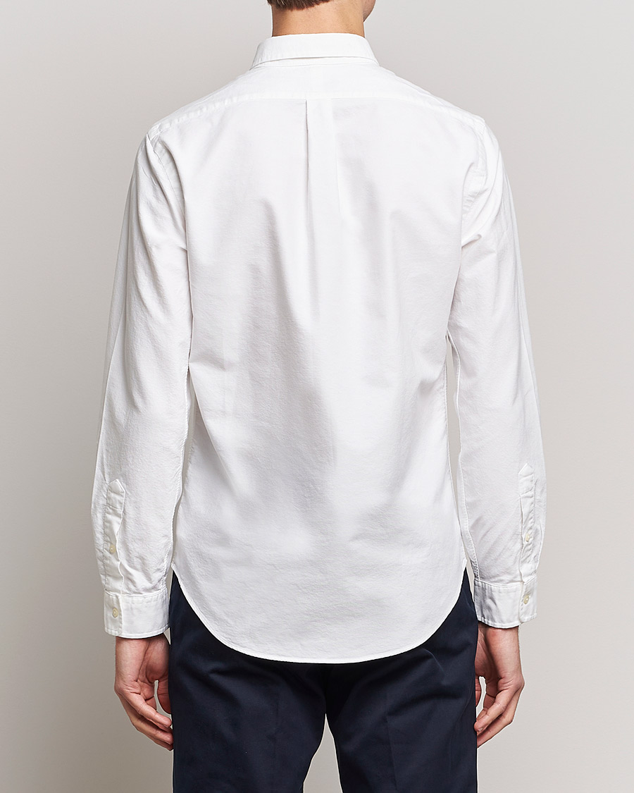 Herren | Hemden | Polo Ralph Lauren | Slim Fit Garment Dyed Oxford Shirt White