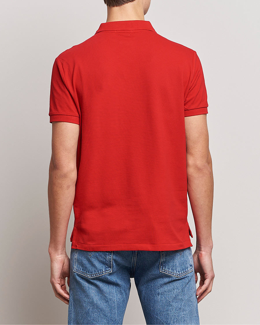 Herren | Poloshirt | Polo Ralph Lauren | Custom Slim Fit Polo Red