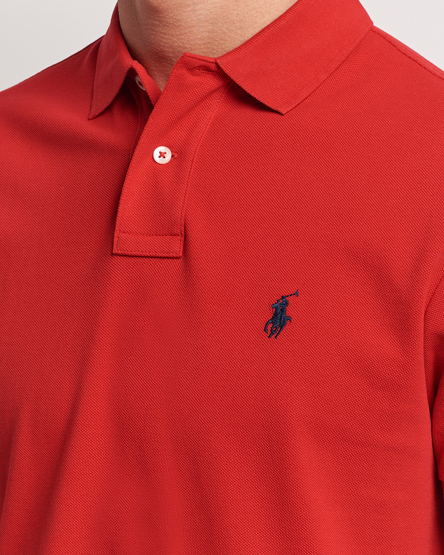Herren | Poloshirts | Polo Ralph Lauren | Custom Slim Fit Polo Red