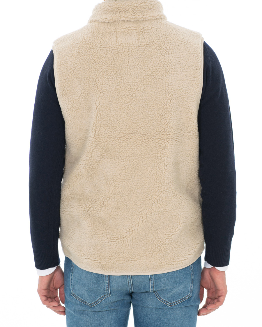 Herren | Jacken | A Day's March | Pile Fleece Vest Sand