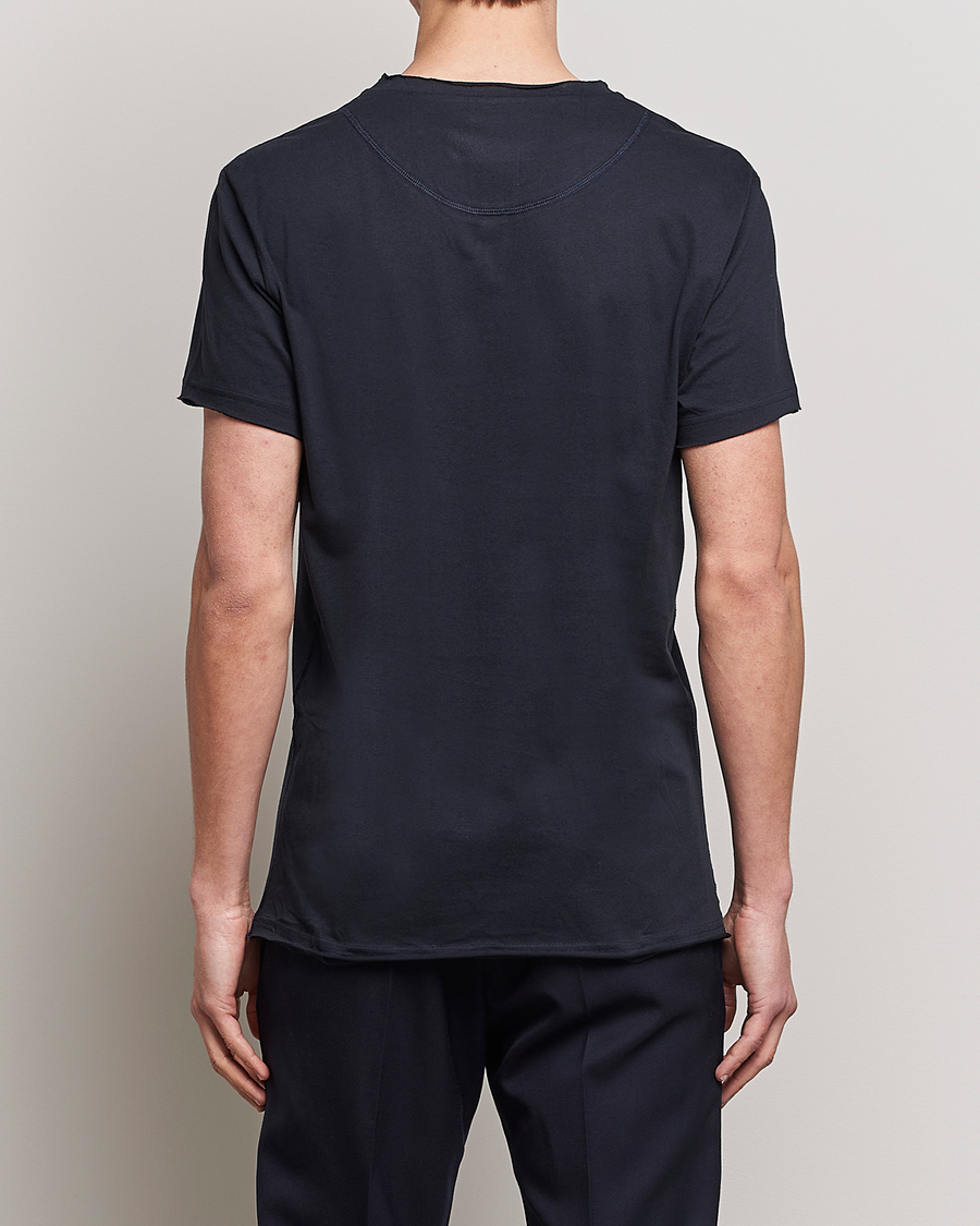 Herren | T-Shirts | Bread & Boxers | Crew Neck Relaxed Dark Navy