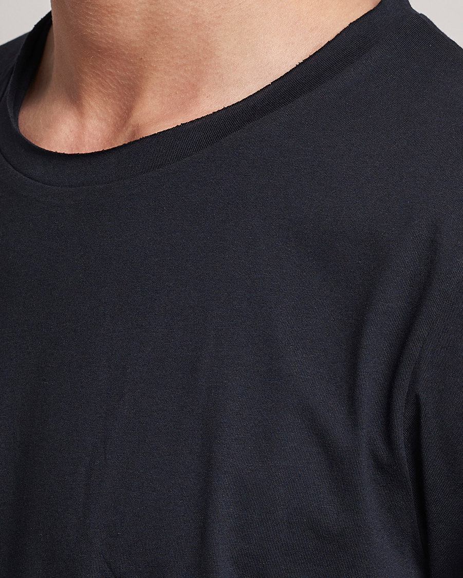 Herren | T-Shirts | Bread & Boxers | Crew Neck Relaxed Dark Navy