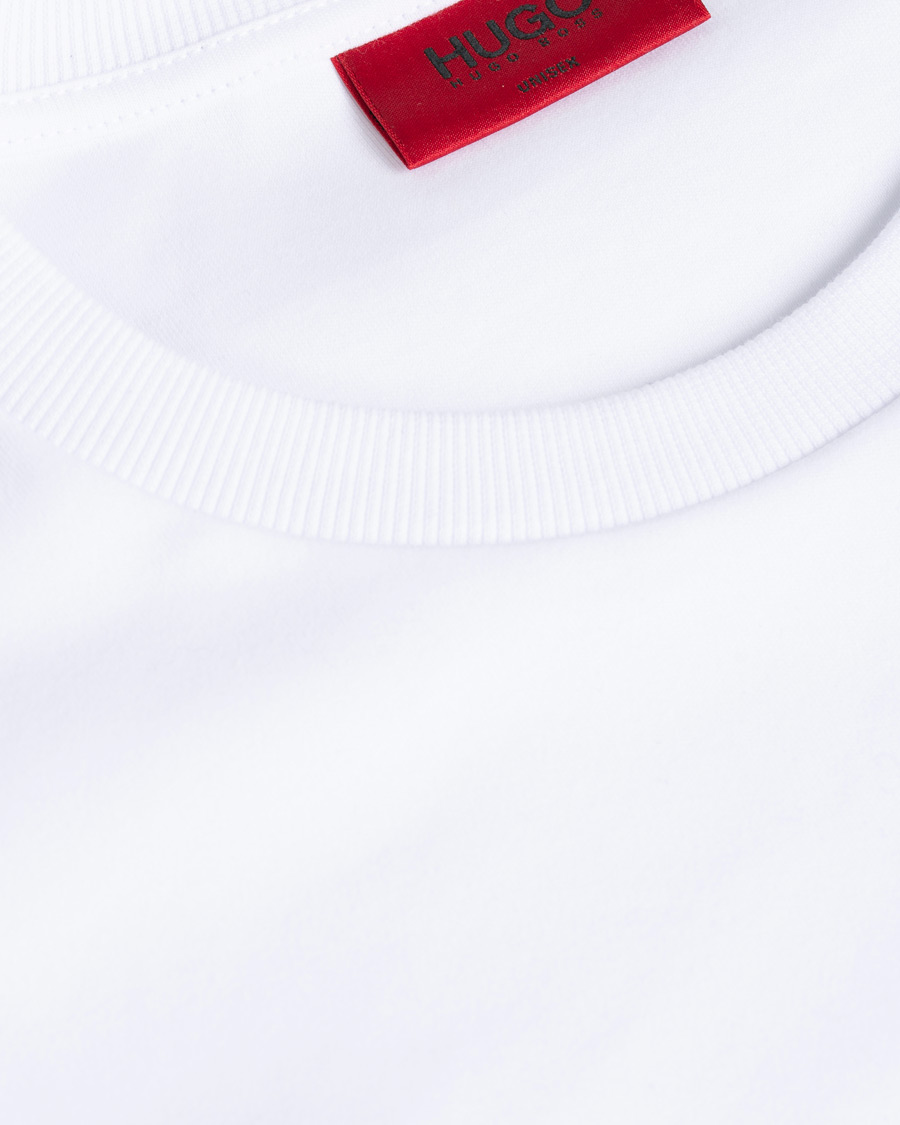 Herren | Pullover | HUGO | Dicago Logo Sweatshirt White