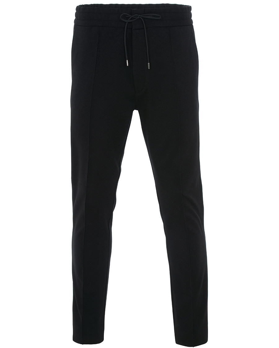 Herren | Hosen | HUGO | Zennet Drawstring Trousers Black