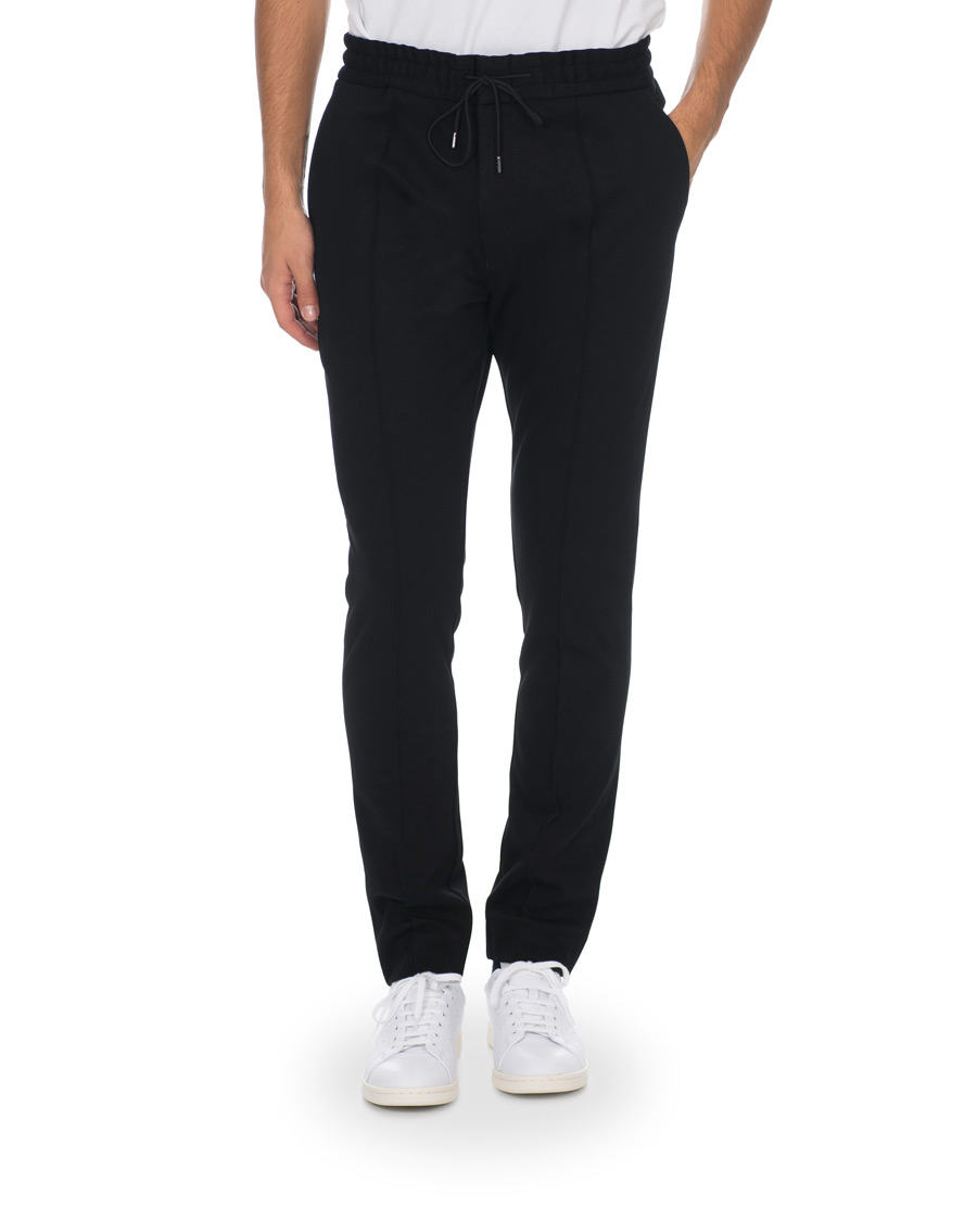 Herren | Hosen | HUGO | Zennet Drawstring Trousers Black