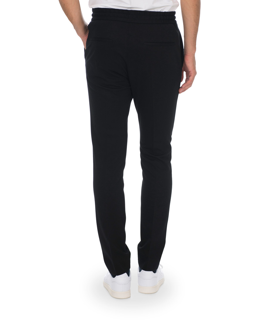 Herren | Hosen | HUGO | Zennet Drawstring Trousers Black