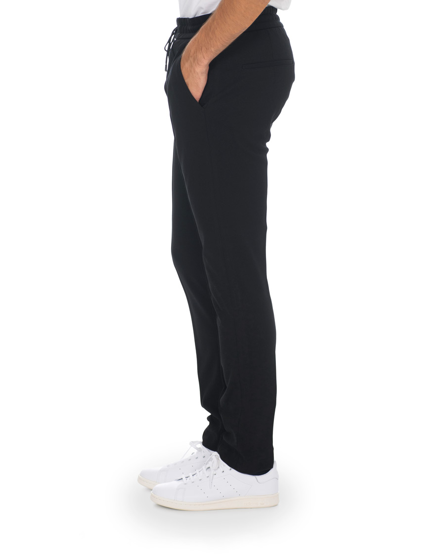 Herren | Hosen | HUGO | Zennet Drawstring Trousers Black