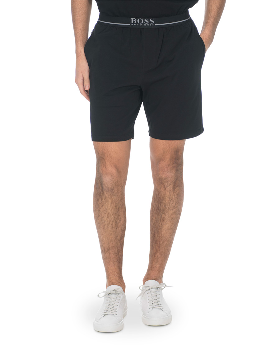 Herren | T-Shirts | BOSS BLACK | BOSS Logo Crew Neck Tee Black/Gold