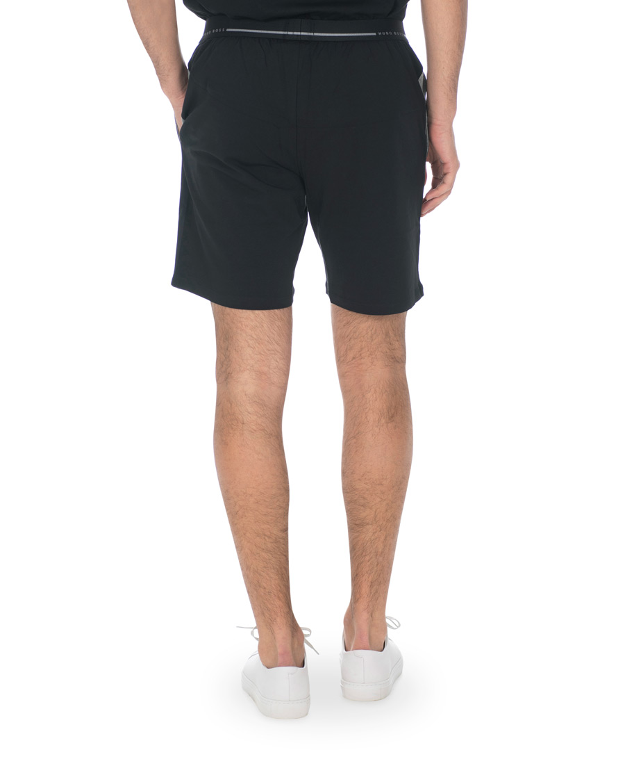Herren | T-Shirts | BOSS BLACK | BOSS Logo Crew Neck Tee Black/Gold