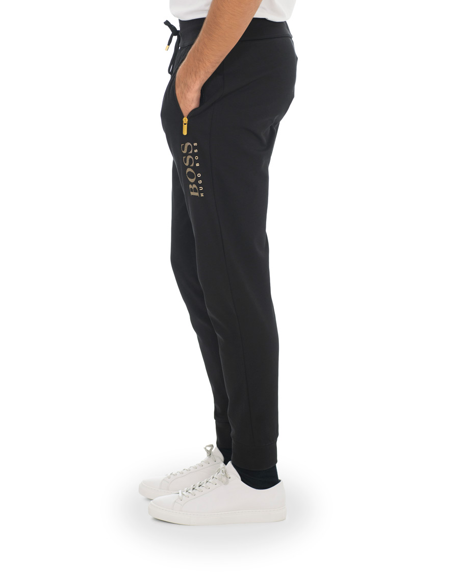 Herren | Hosen | BOSS BLACK | BOSS Tracksuit Trousers Black/Gold