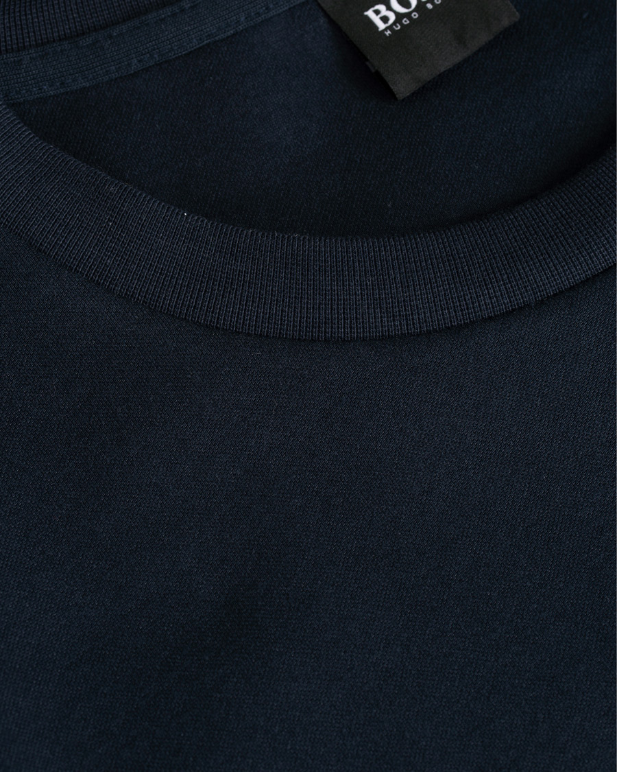 Herren | Pullover | BOSS BLACK | BOSS Tracksuit Sweatshirt Navy/Silver