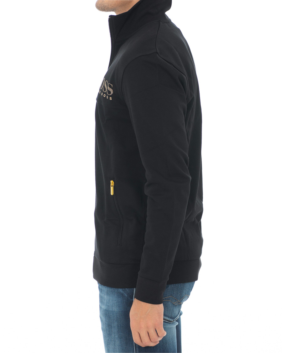 Herren | Pullover | BOSS BLACK | BOSS Tracksuit Full Zip Black/Gold