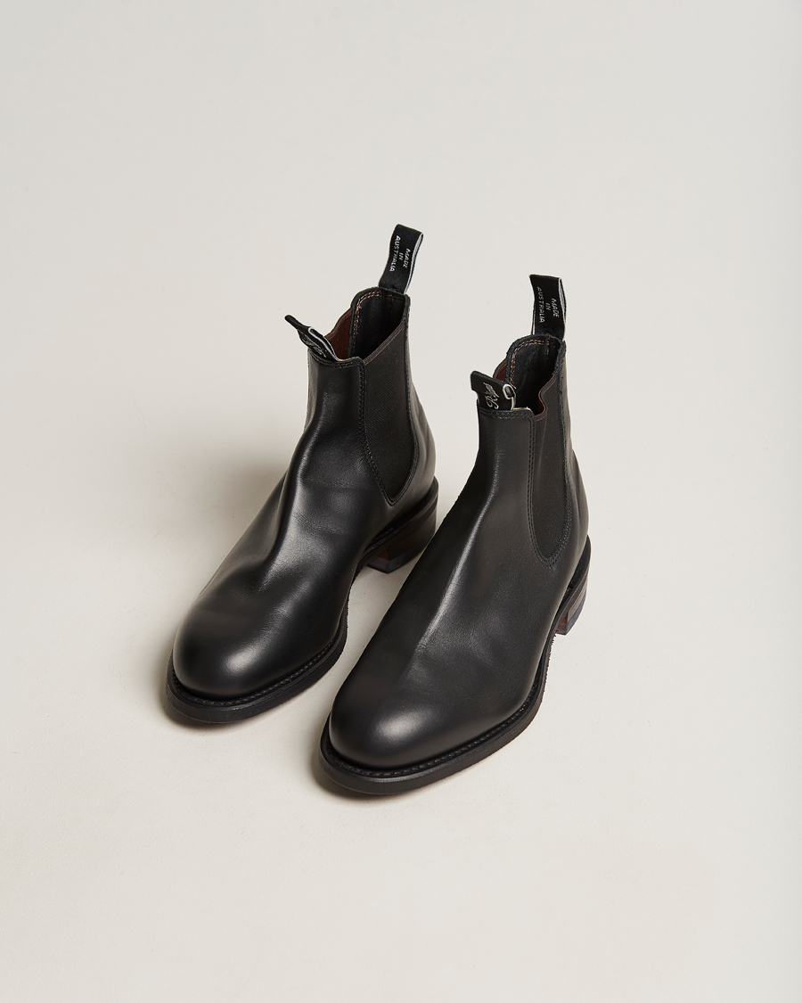 Herren | R.M.Williams Wentworth G Boot Yearling Black | R.M.Williams | Wentworth G Boot Yearling Black