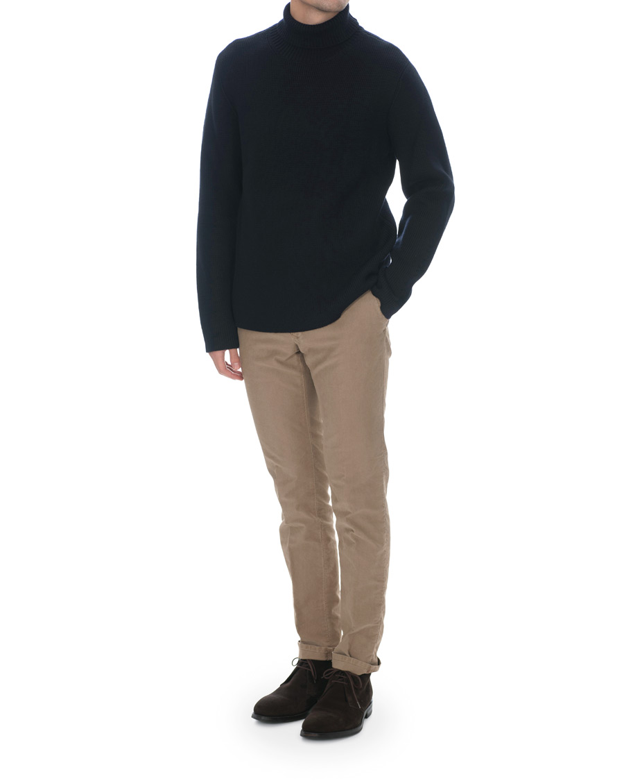 Herren | Pullover | Tiger of Sweden | Ballast Heavy Knitt Pullover Blue