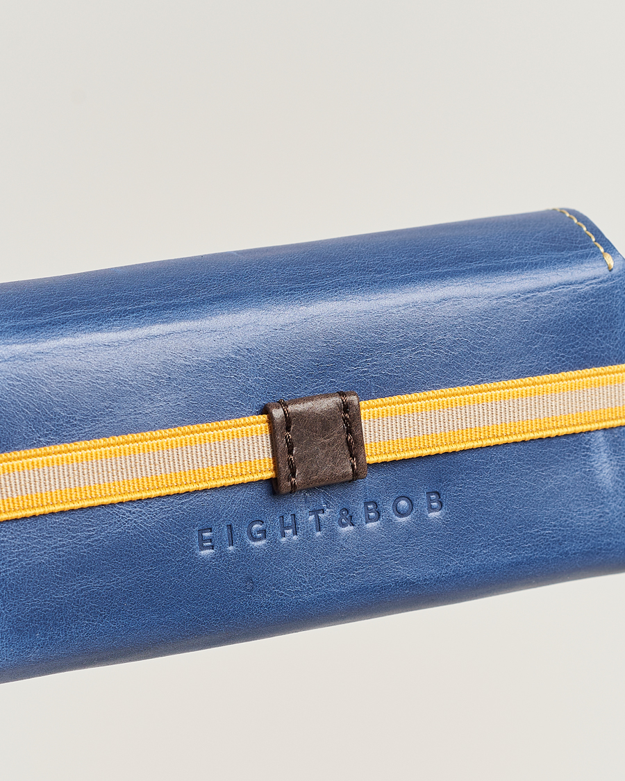 Herren | Für das Zuhause | Eight & Bob | Perfume Leather Case Navy Blue