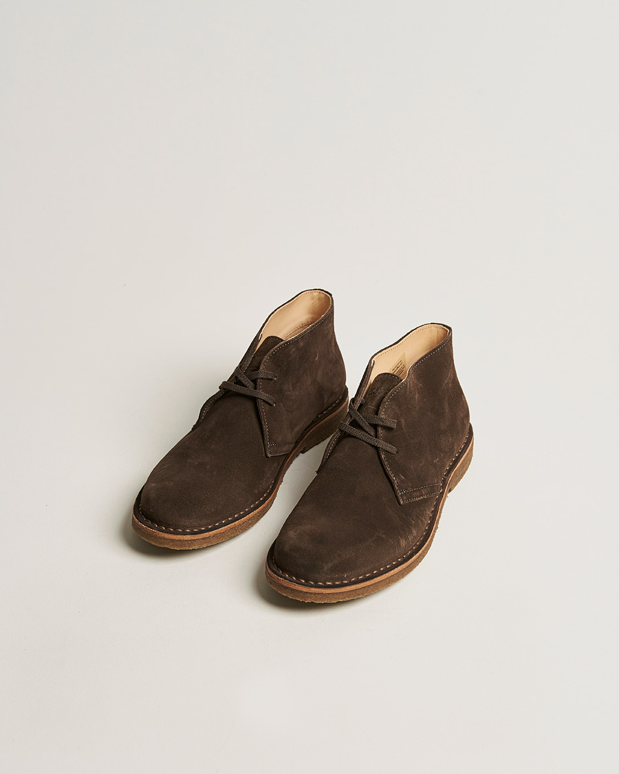 Herren | Chukka-Boots | Astorflex | Greenflex Desert Boot Dark Brown Suede