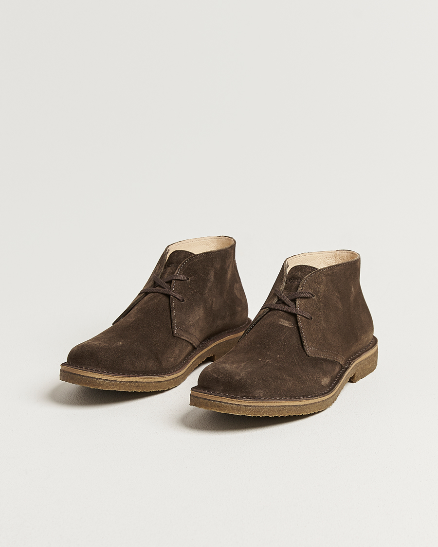 Herren | Boots | Astorflex | Greenflex Desert Boot Dark Brown Suede