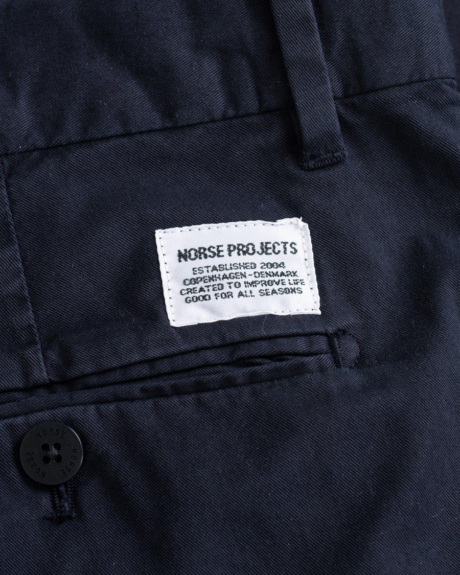 Herren | Hosen | Norse Projects | Aros Slim Light Stretch Chinos Dark Navy