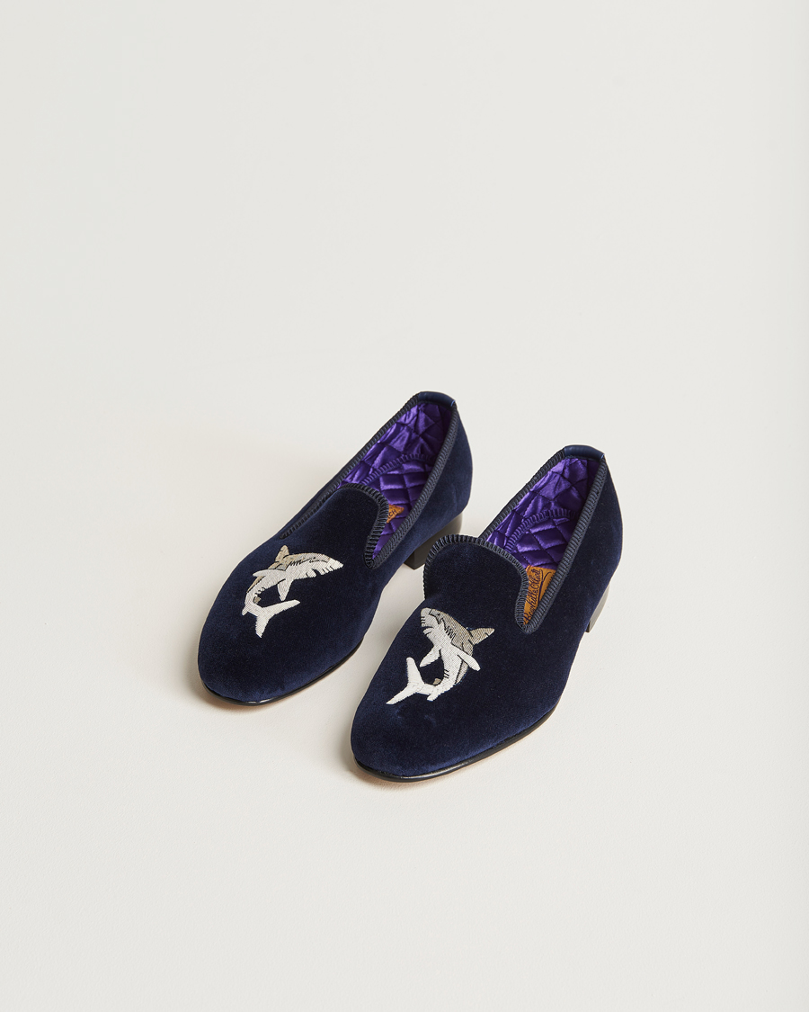 Herren | Bowhill & Elliott Albert Shark Pumps Navy | Bowhill & Elliott | Albert Shark Pumps Navy