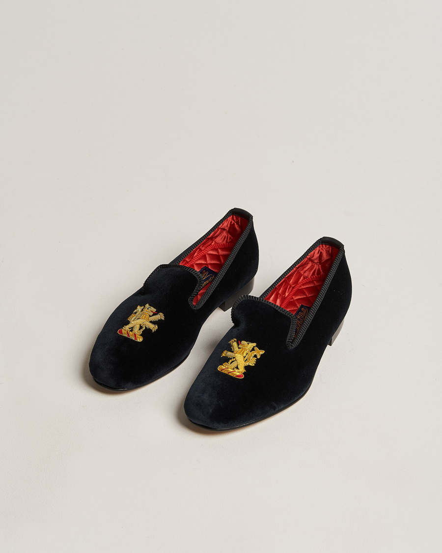 Herren | Loafer | Bowhill & Elliott | Albert Rampant Lion Pumps Black