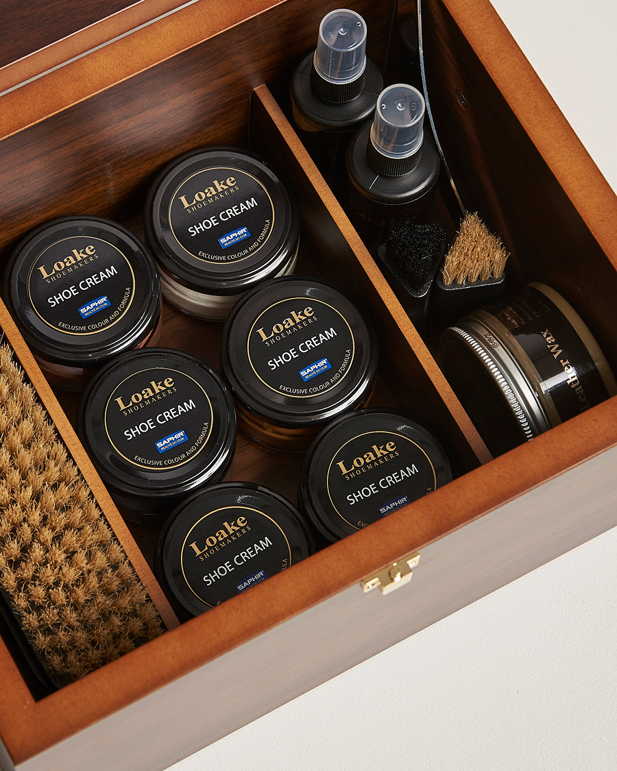 Herren | Schuhpflege | Loake 1880 | Saphir Valet Box