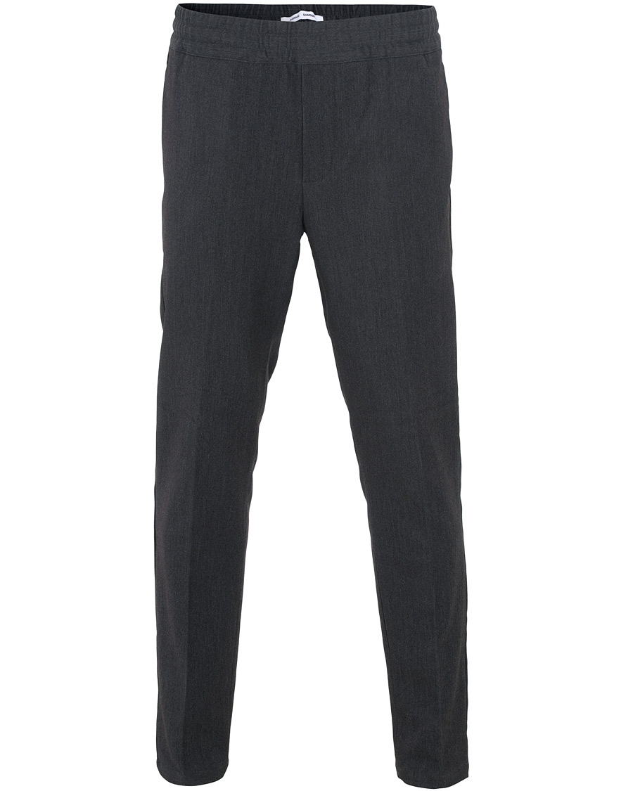 Herren | Hosen | Samsøe Samsøe | Samsøe & Samsøe Smithy Trousers Dark Grey Melange